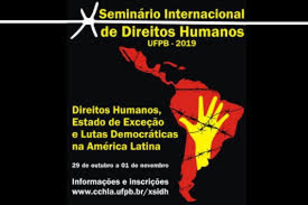 2018_X SIDHS DA UFPB_ DIREITOS HUMANOS_ESTADO DE EXCEÇÃO E LUTAS DEMOCRÁTICAS NA AMÉRICA-LATINA 